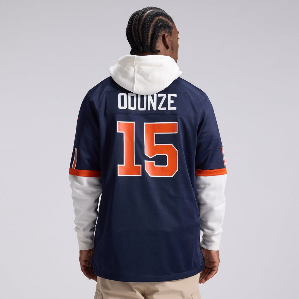 Chicago Bears Rome Odunze Navy 2026 Rivalries Collection Game Jersey product image 3, provided for visual reference and
