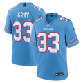 Tennessee Titans Cedric Gray Light Blue Game Jersey product image 1, provided for visual reference and product detail review