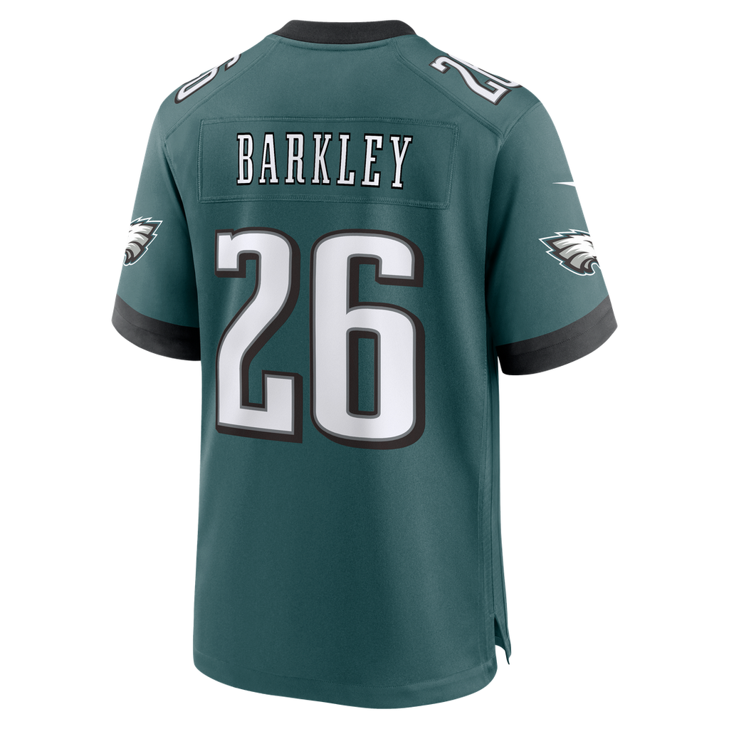 Philadelphia Eagles Saquon Barkley White Game Jersey product image 33, provided for visual reference and product detail