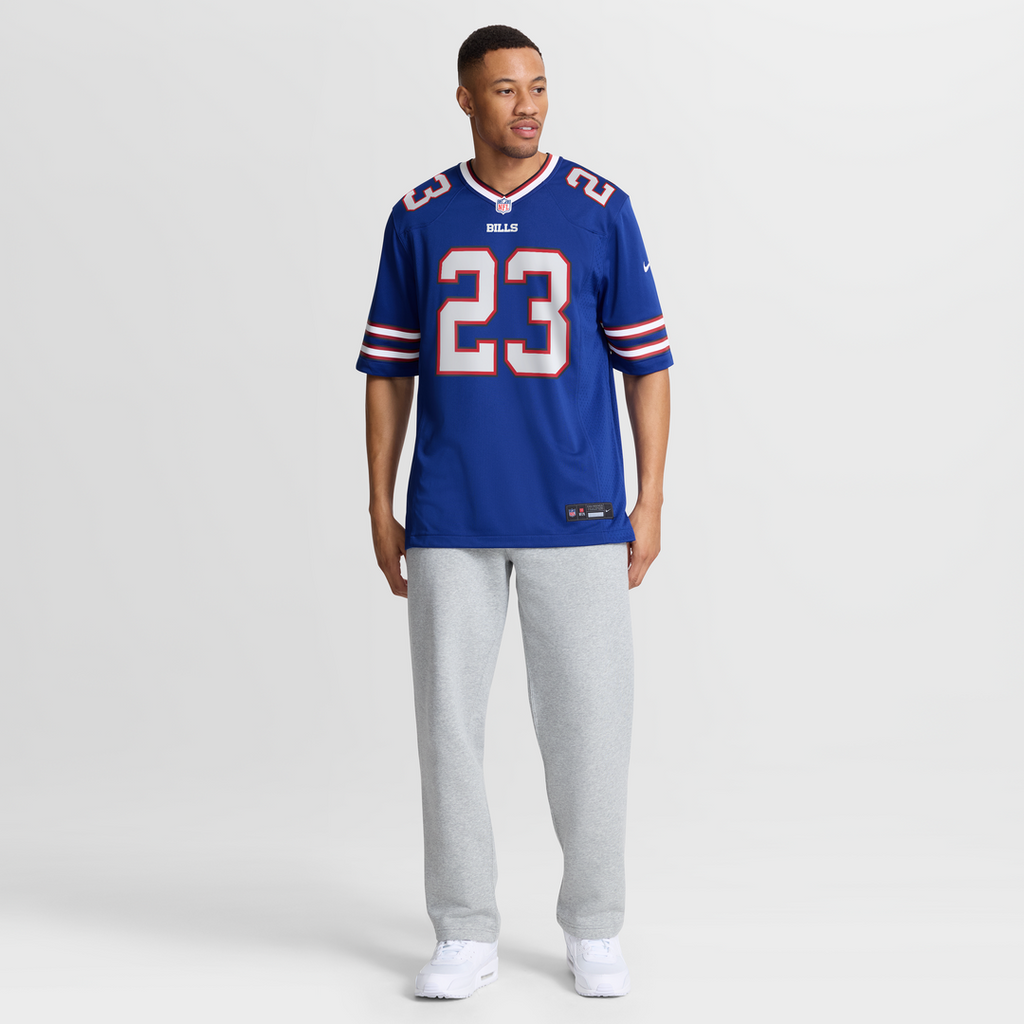 Buffalo Bills Dee Alford Royal Team Game Jersey product image 4, provided for visual reference and product detail review