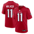 Atlanta Falcons Jalon Walker Red Game Jersey product image 1, provided for visual reference and product detail review