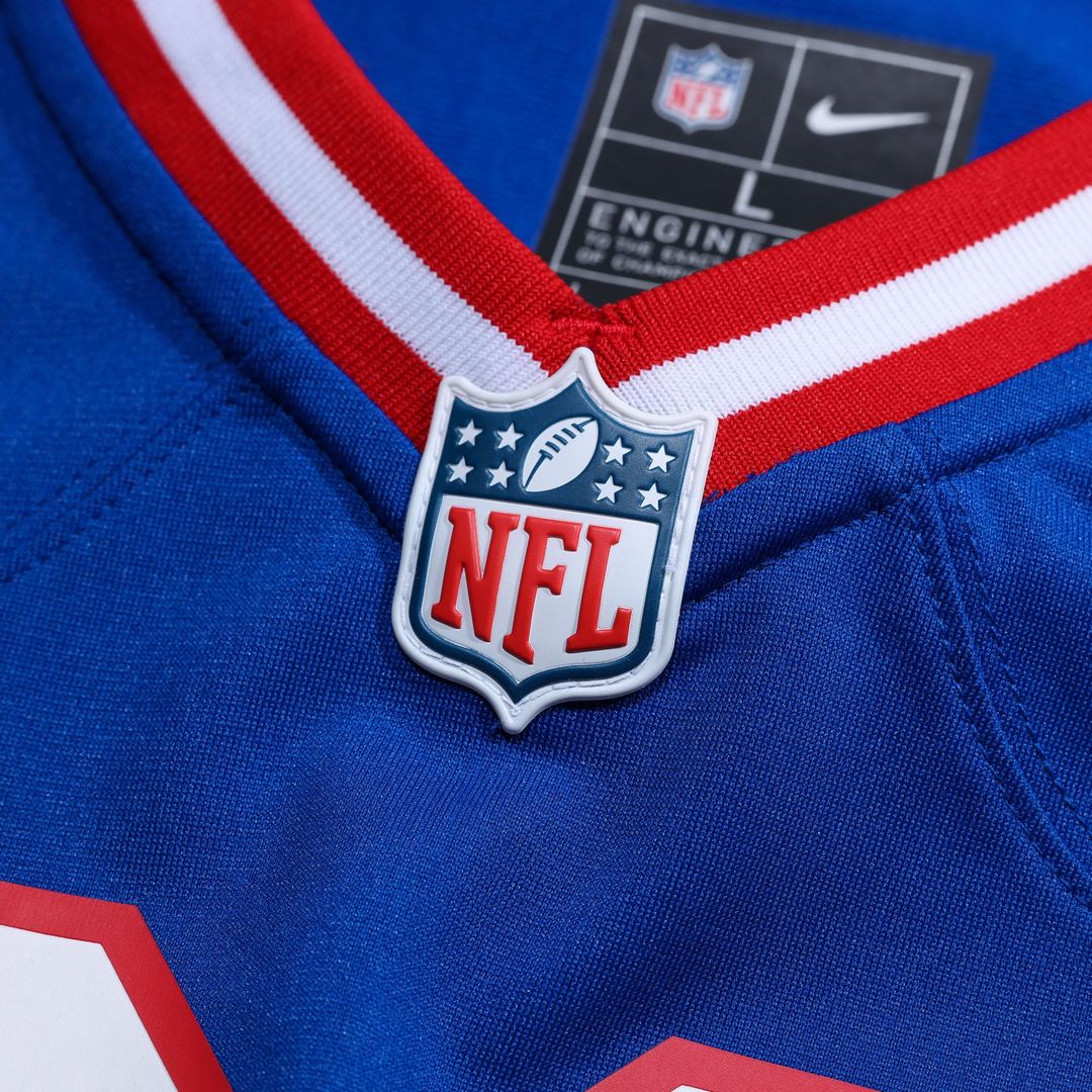 New York Giants Jameis Winston Royal Alternate 2 Game Jersey product image 4, provided for visual reference and product