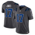 Indianapolis Colts Daniel Jones Anthracite 2026 Rivalries Collection Stitched Limited Jersey product image 1, provided for