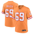 Tampa Bay Buccaneers Cody Mauch Orange Alternate Game Jersey product image 1, provided for visual reference and product