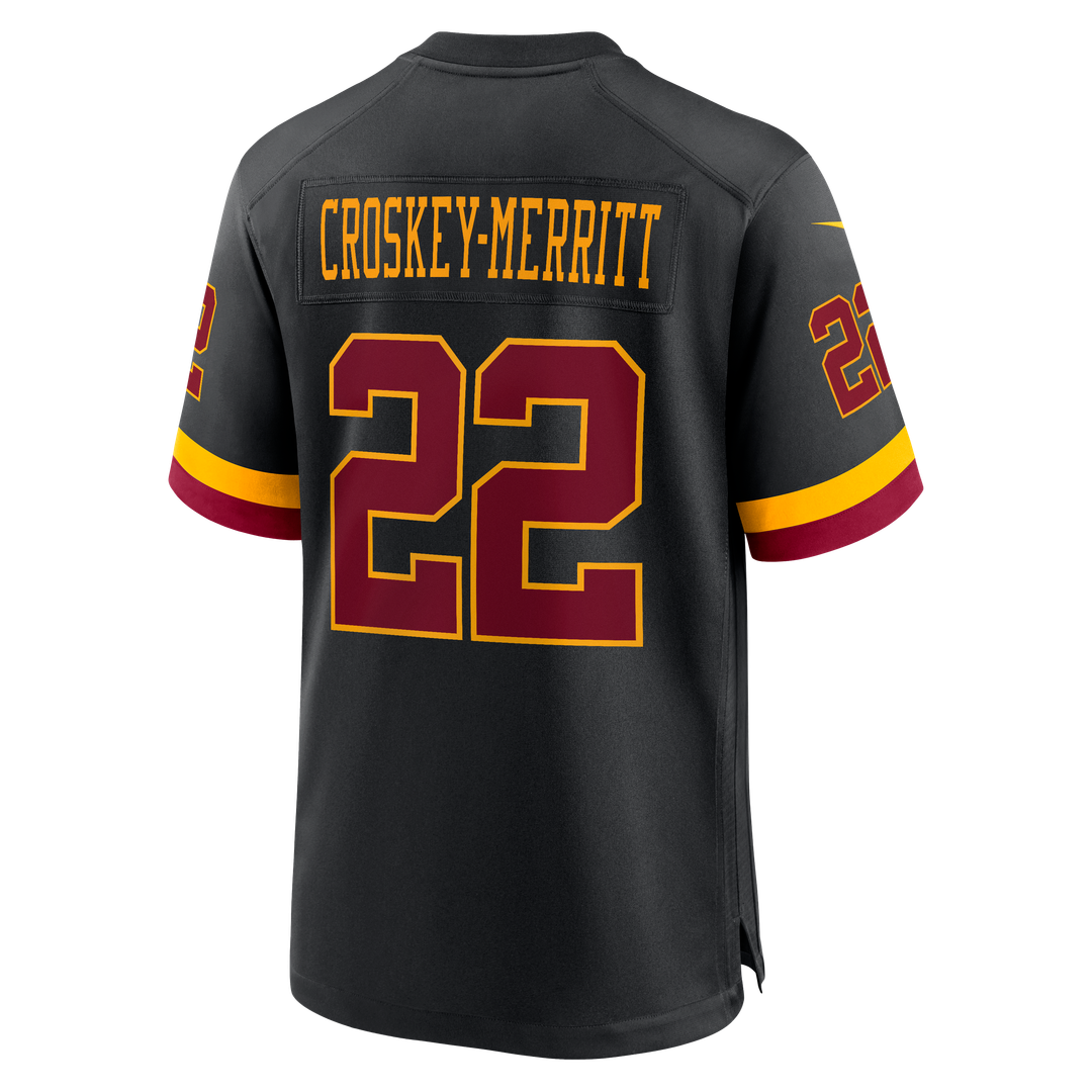 Washington Commanders Jacory Croskey-Merritt White Game Super Bowl Era Jersey product image 22, provided for visual