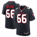 Houston Texans Keylan Rutledge Navy Team Game Jersey product image 1, provided for visual reference and product detail review