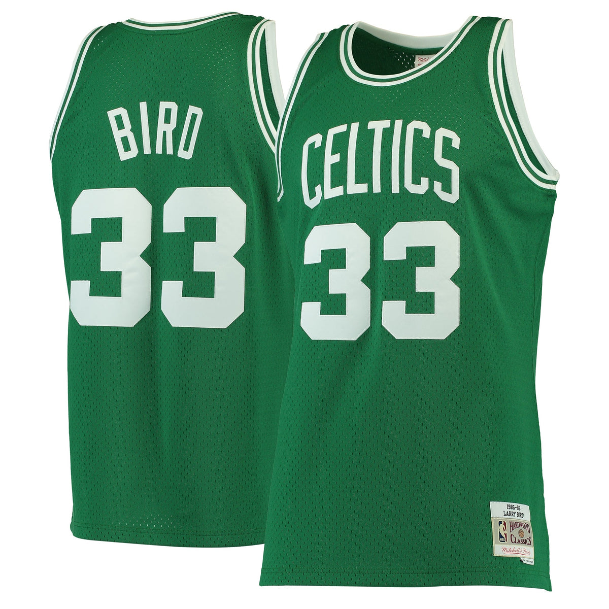 Men's Mitchell & Ness Larry Bird White Boston Celtics product image 5