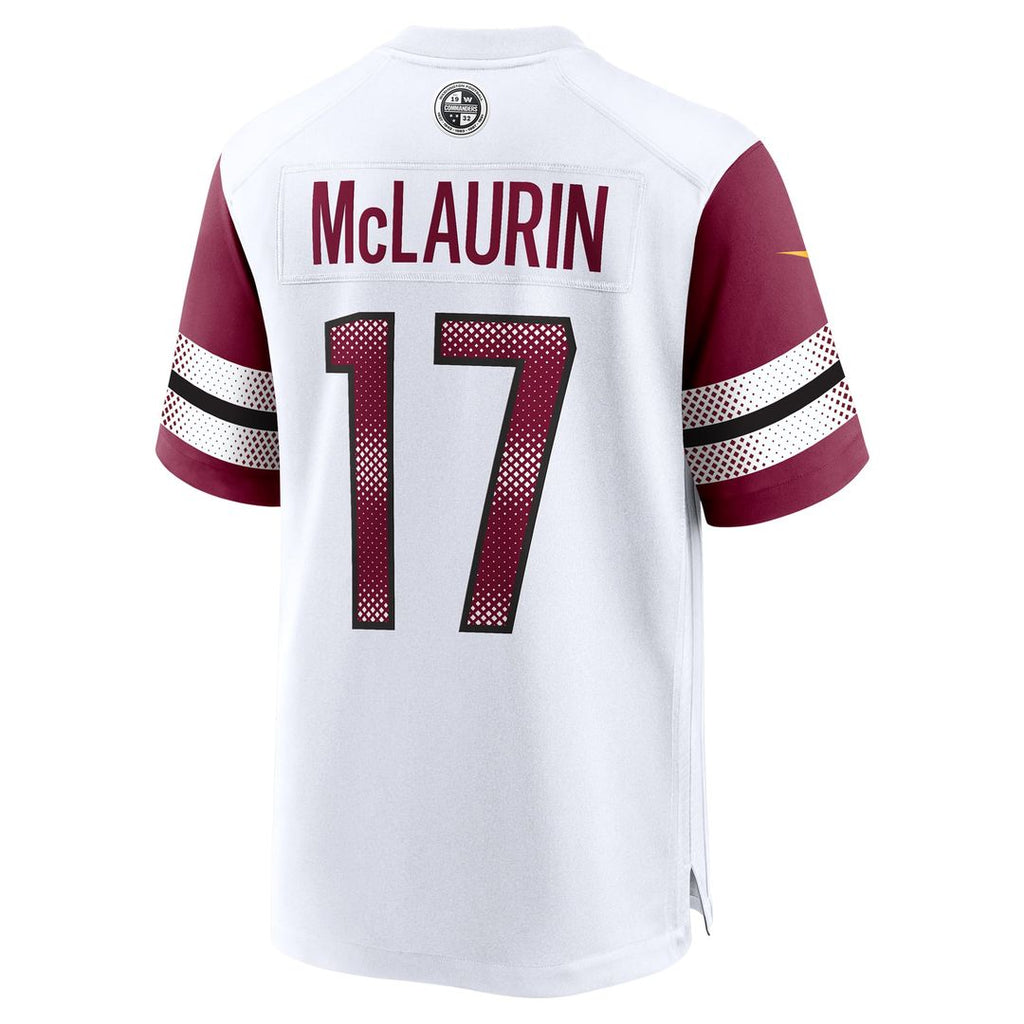 Washington Commanders Terry McLaurin White Game Jersey product image 6, provided for visual reference and product detail