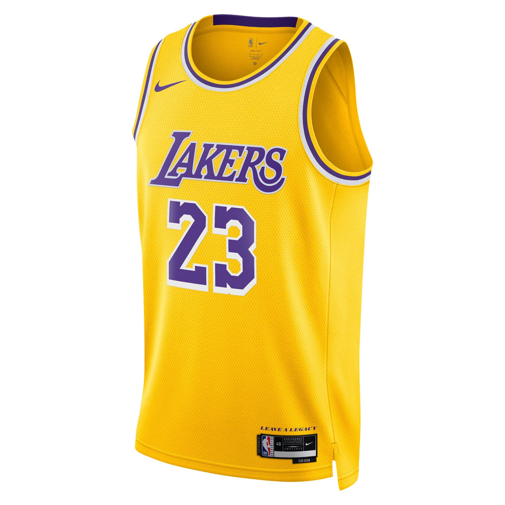 Los Angeles Lakers Nike Icon Swingman Jersey - Gold product image 3