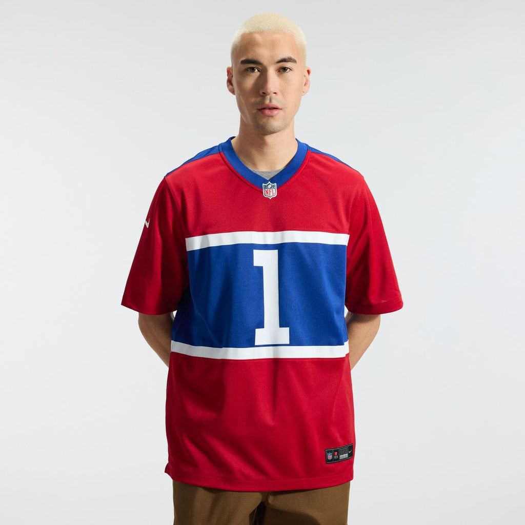 New York Giants Malik Nabers Royal Player Game Jersey product image 18, provided for visual reference and product detail