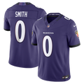 Baltimore Ravens Roquan Smith Purple Team Vapor F.U.S.E. Stitched Limited Jersey product image 1, provided for visual