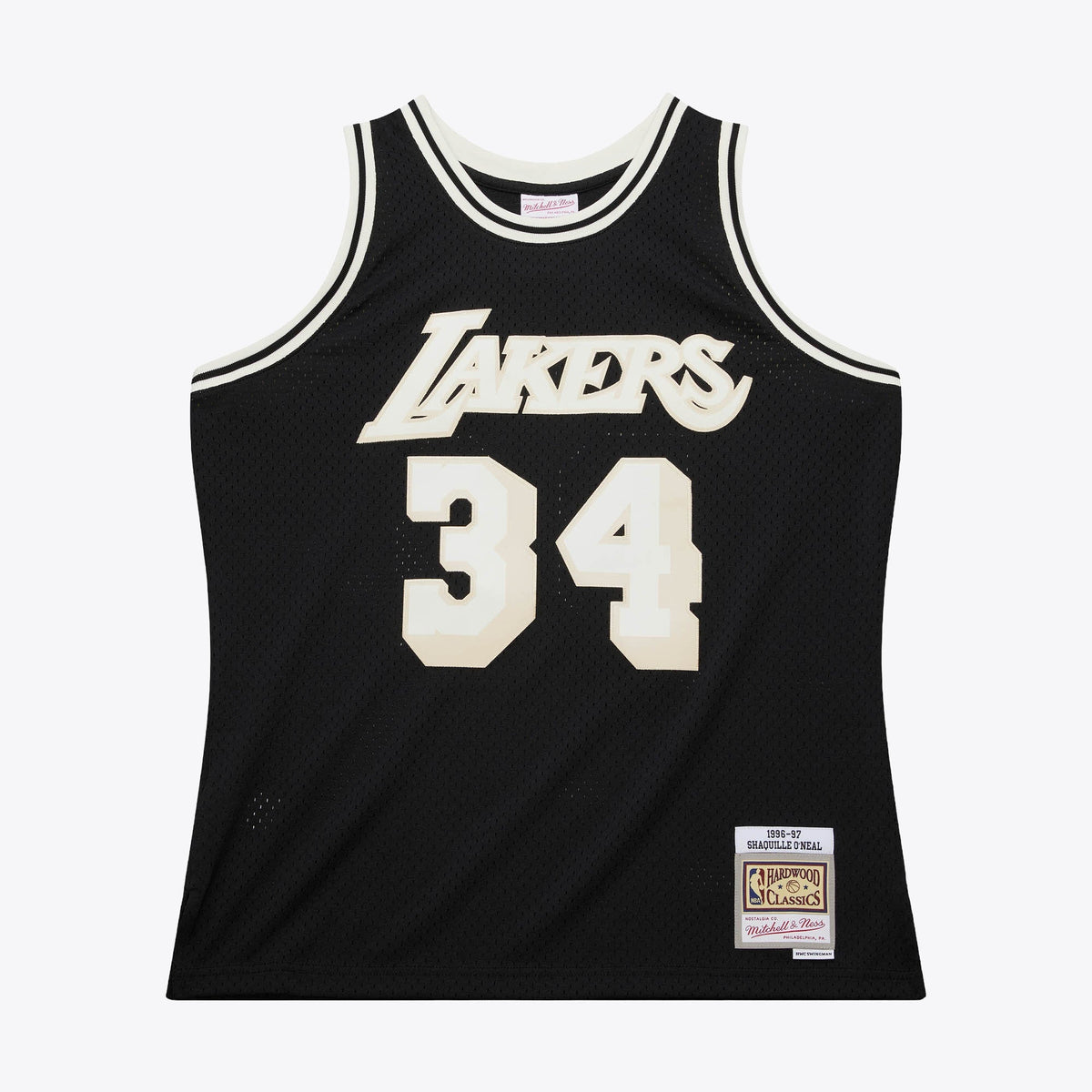 Shaquille O'Neal Los Angeles Lakers 1996 Swingman Jersey product image 1, provided for visual reference and product detail