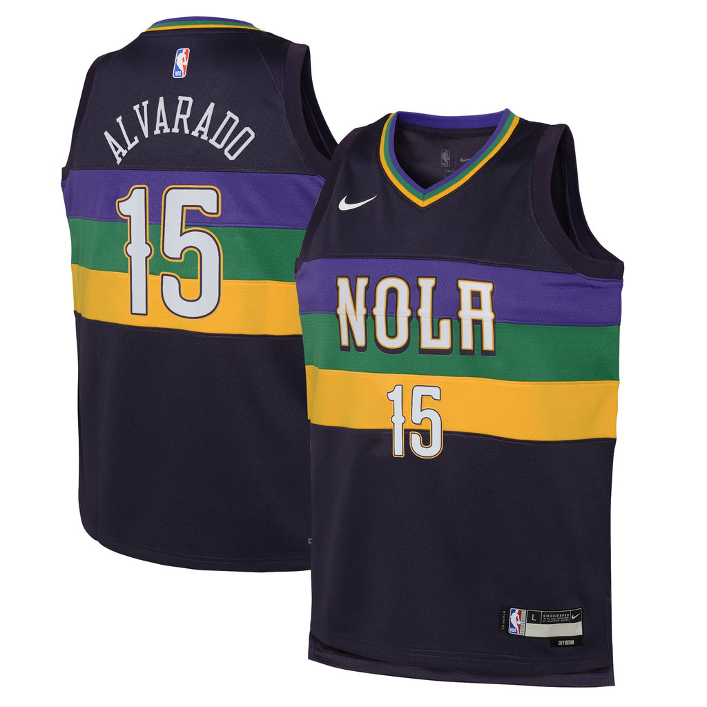 New Orleans Pelicans Nike City Edition Swingman Jersey 22 product image 1