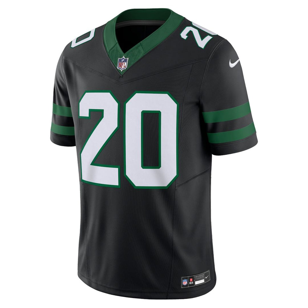 New York Jets Breece Hall Legacy Black Alternate Vapor F.U.S.E. Limited Jersey product image 2, provided for visual