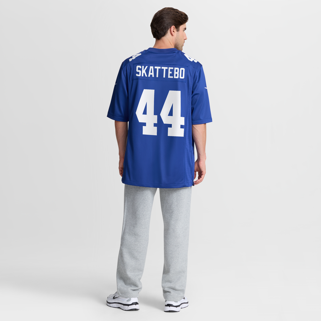 New York Giants Cam Skattebo White Game Jersey product image 14, provided for visual reference and product detail review
