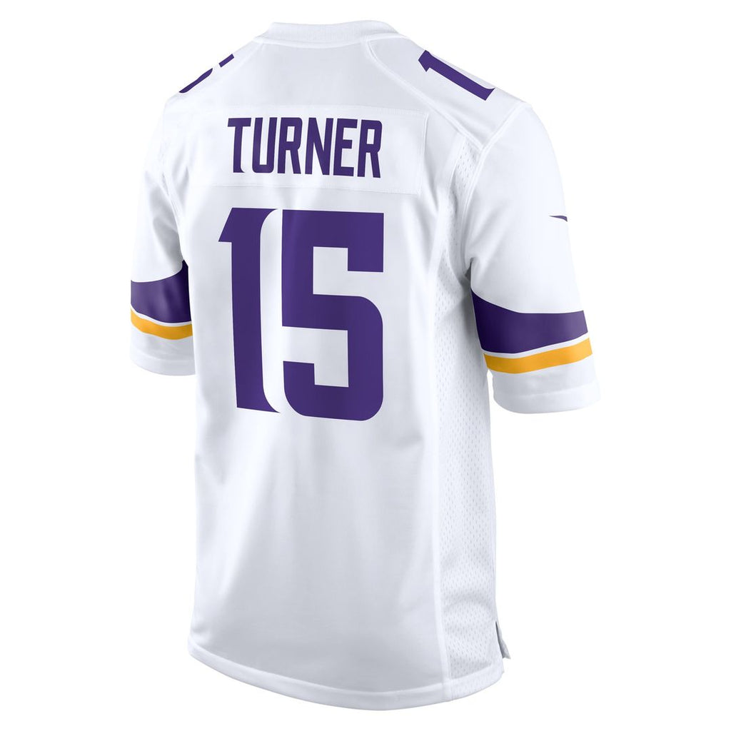 Minnesota Vikings Dallas Turner Purple Alternate Game Jersey product image 15, provided for visual reference and product