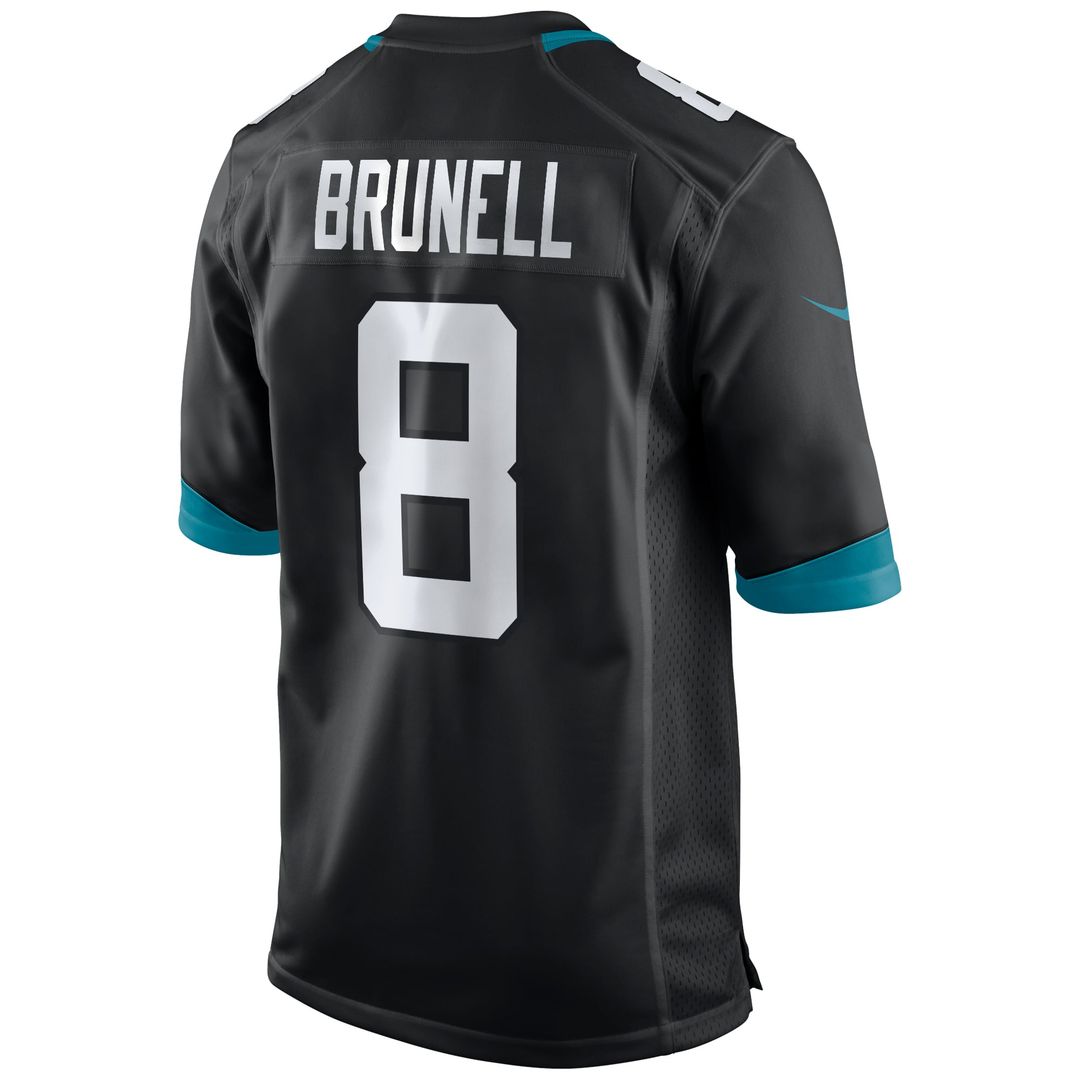 Jacksonville Jaguars Mark Brunell Black Retired Player Alternate Game Jersey product image 3, provided for visual reference