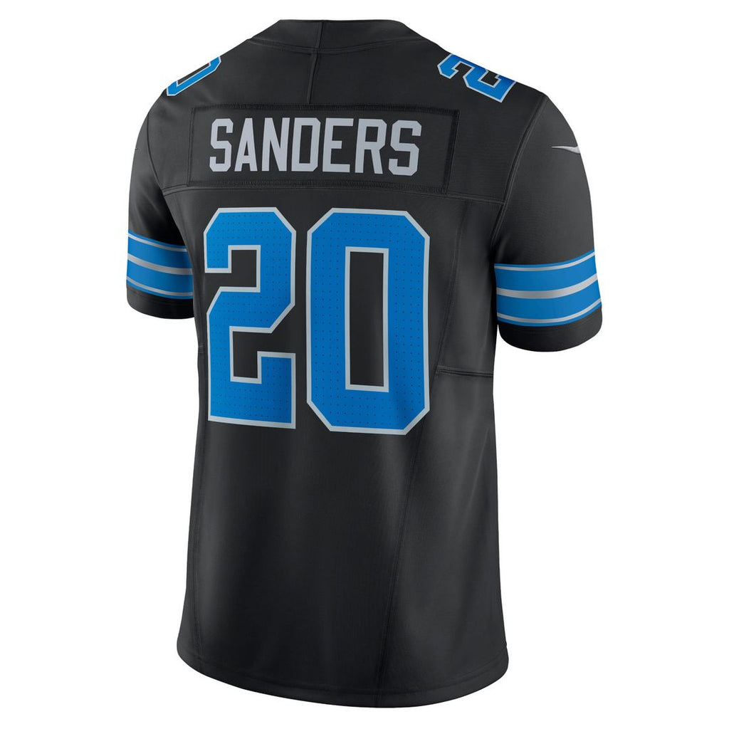 Detroit Lions Barry Sanders Black 2nd Alternate Vapor F.U.S.E. Limited Jersey product image 6, provided for visual reference