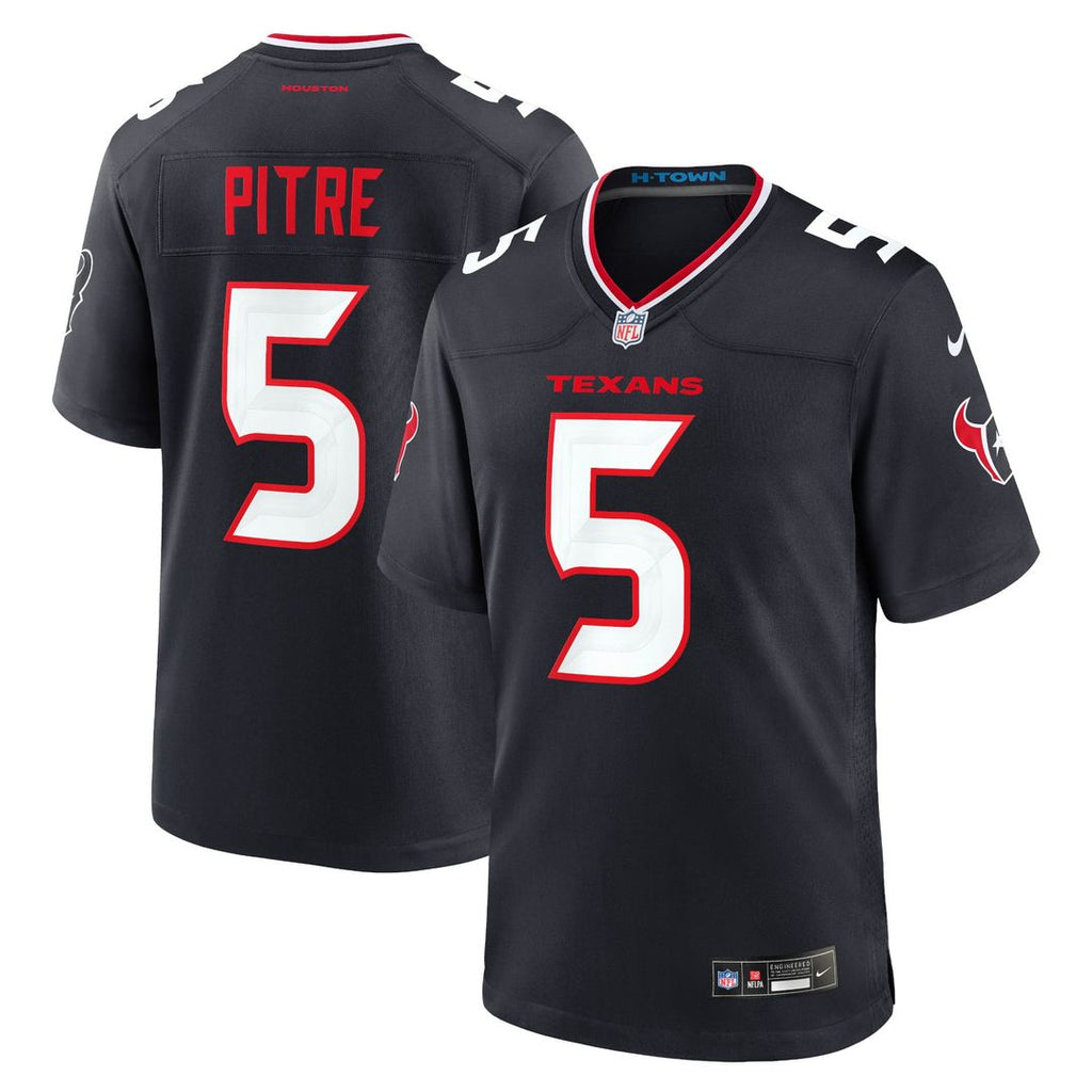 Houston Texans Jalen Pitre Red Alternate Game Jersey product image 13, provided for visual reference and product detail