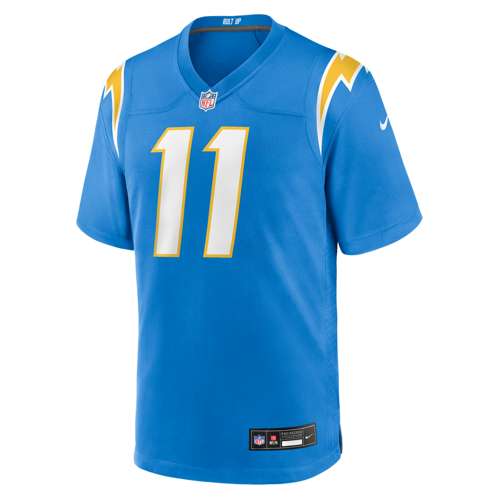 Los Angeles Chargers Cameron Dicker Gold Alternate Game Jersey product image 8, provided for visual reference and product