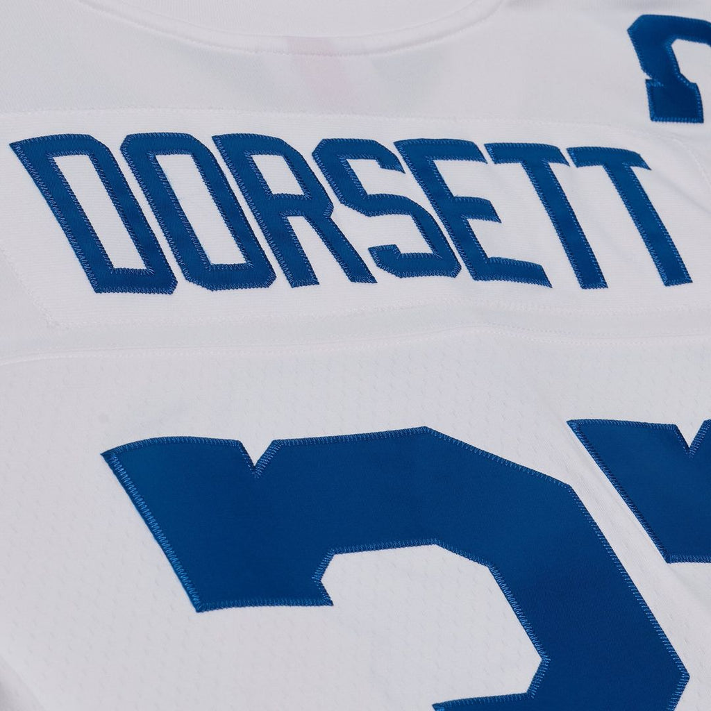 Dallas Cowboys Tony Dorsett White Retired Legacy Replica Player Jersey product image 6, provided for visual reference and
