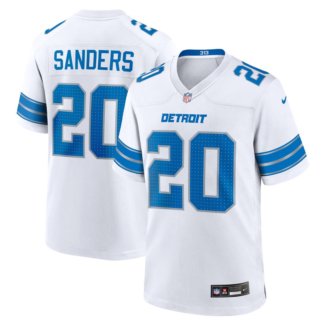 Detroit Lions Barry Sanders Black 2nd Alternate Retired Player Game Jersey product image 21, provided for visual reference