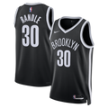 Brooklyn Nets Icon Swingman Basketball Jersey - Black - Julius Randle - Unisex product image 1, provided for visual