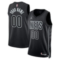 Brooklyn Nets Statement Swingman Basketball Jersey - Custom - Unisex product image 1, provided for visual reference and