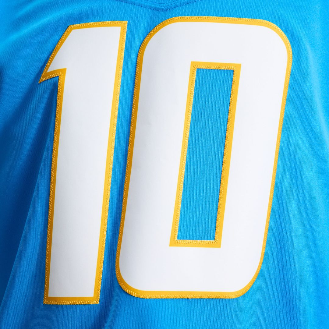 Los Angeles Chargers Justin Herbert Navy Alternate Super Chargers Vapor F.U.S.E. Stitched Limited Jersey product image 20,