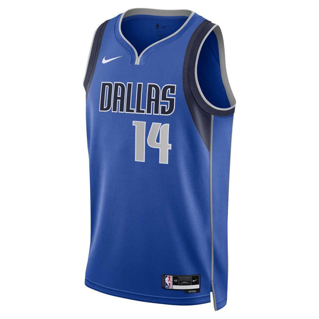 Dallas Mavericks Nike Icon Swingman Jersey - Blue - Morez product image 3