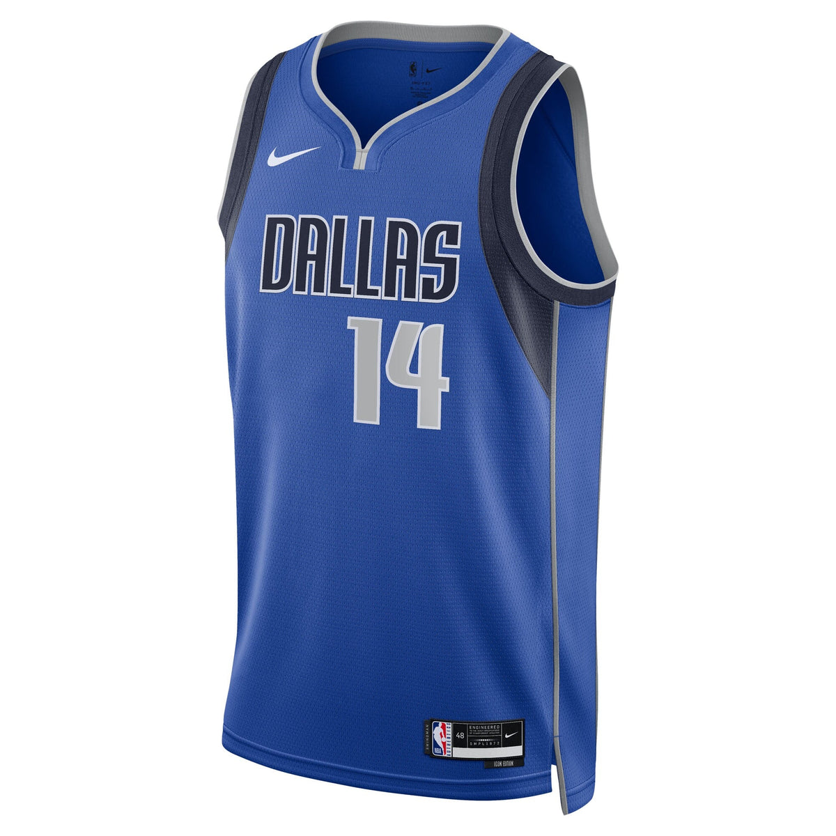 Dallas Mavericks Nike Icon Swingman Jersey - Blue - Morez product image 3