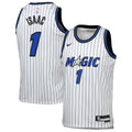 Jonathan Isaac Orlando Magic Association Edition Replica Swingman Jersey - White - Youth product image 1, provided for