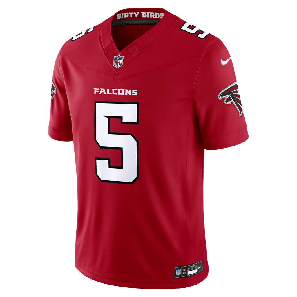 Atlanta Falcons Drake London Black Alternate Throwback Vapor F.U.S.E. Stitched Limited Jersey product image 8, provided for