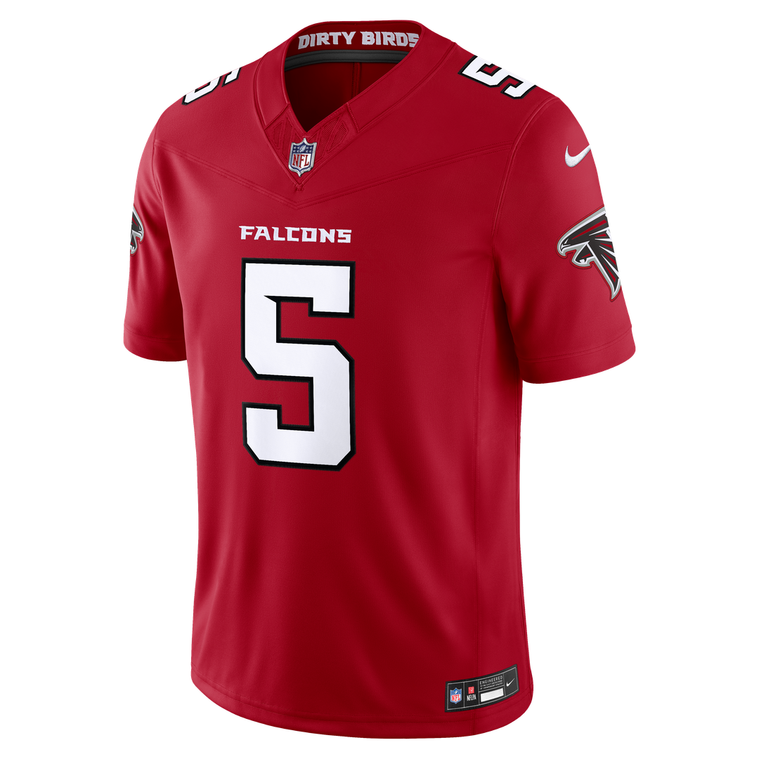 Atlanta Falcons Drake London Black Alternate Throwback Vapor F.U.S.E. Stitched Limited Jersey product image 8, provided for