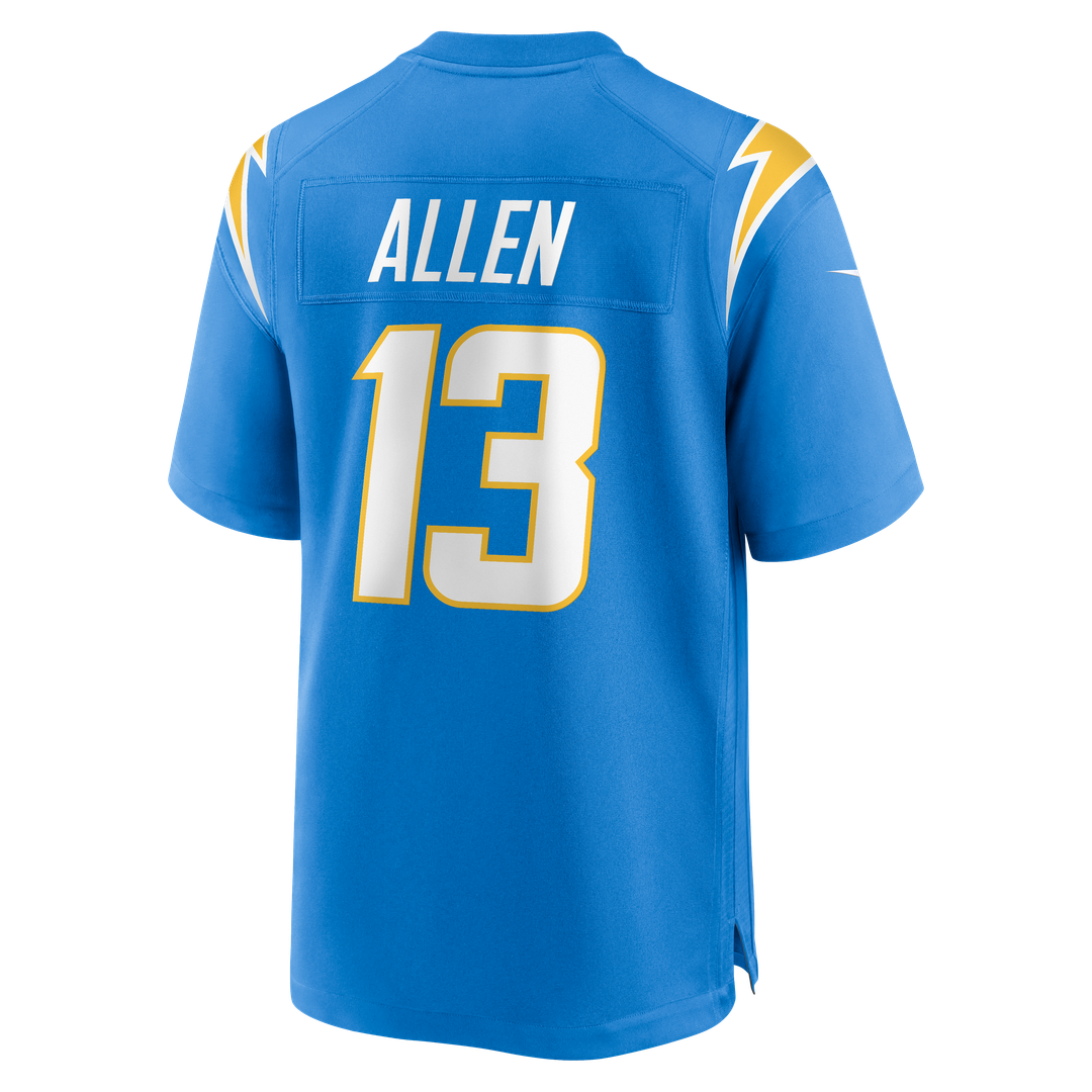 Los Angeles Chargers Keenan Allen Powder Blue Game Player Jersey product image 3, provided for visual reference and product