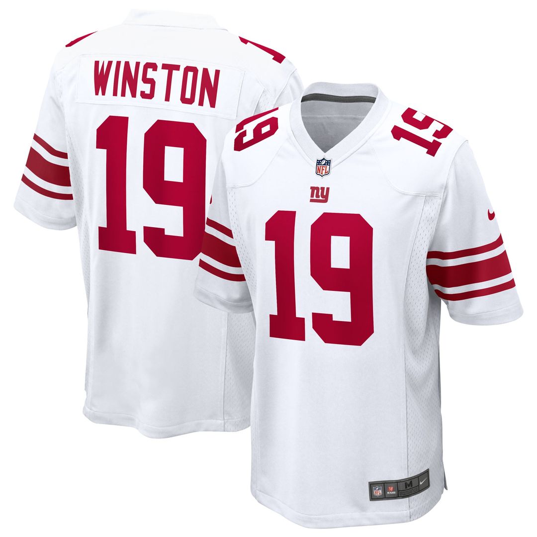 New York Giants Jameis Winston Century Red Alternate Game Jersey product image 19, provided for visual reference and product