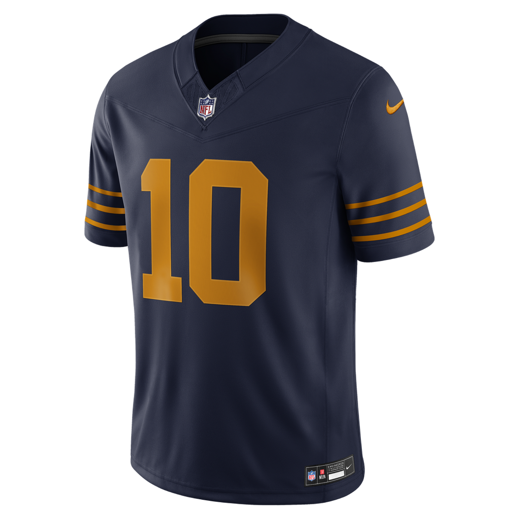 Green Bay Packers Love Navy Alternate Vapor F.U.S.E. Stitched Limited Jersey product image 2, provided for visual reference