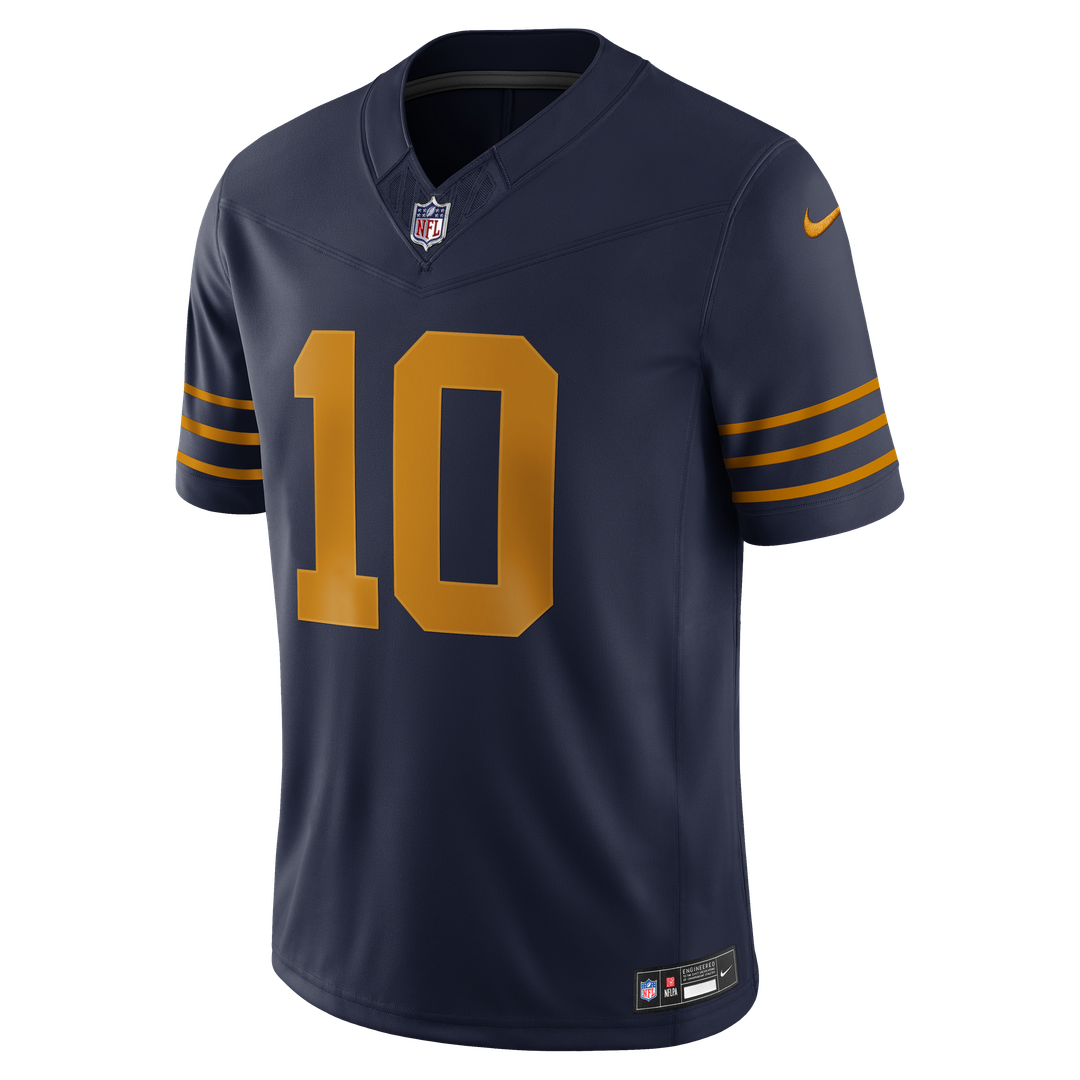 Green Bay Packers Love Navy Alternate Vapor F.U.S.E. Stitched Limited Jersey product image 2, provided for visual reference