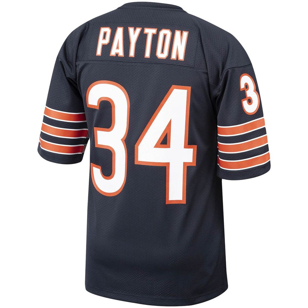 Chicago Bears 1985 Walter Payton Navy Authentic Throwback Retired Player Jersey product image 3, provided for visual