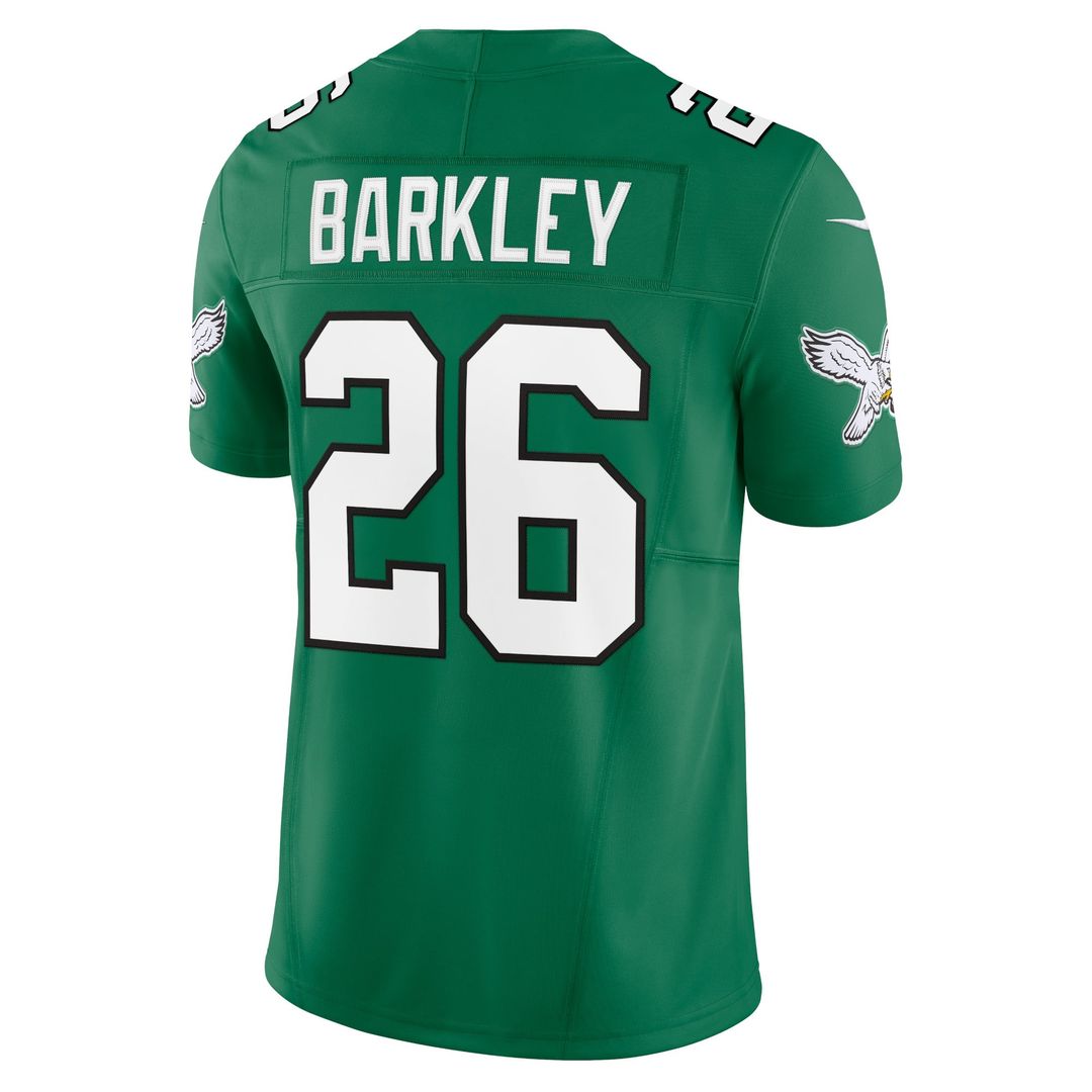 Philadelphia Eagles Saquon Barkley Midnight Green Vapor F.U.S.E. Limited Jersey product image 12, provided for visual