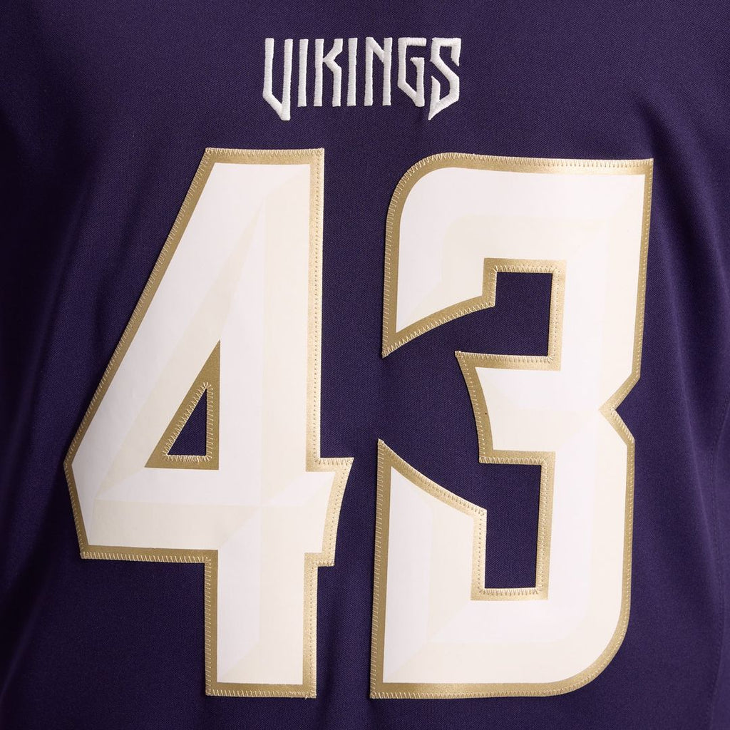 Minnesota Vikings Andrew Van Ginkel Purple 2026 Rivalries Collection Stitched Limited Jersey product image 18, provided for