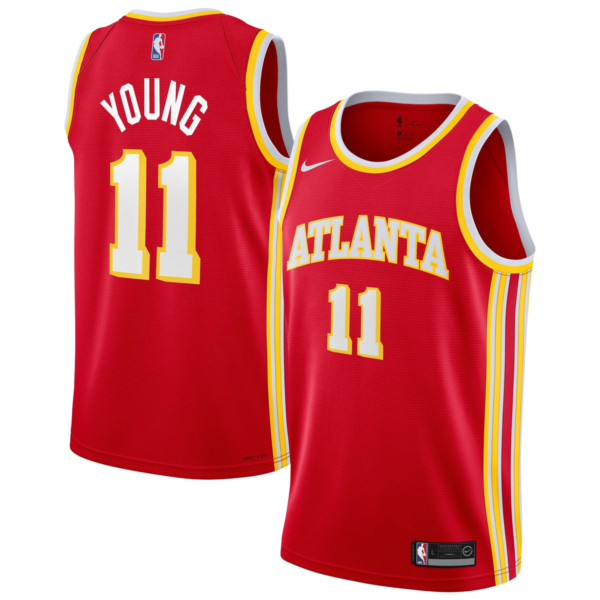 Atlanta Hawks NBA Icon Swingman Jersey - Trae Young - Youth product image 1