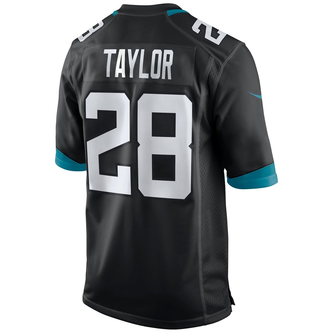 Jacksonville Jaguars Fred Taylor Black Retired Player Alternate Game Jersey product image 3, provided for visual reference