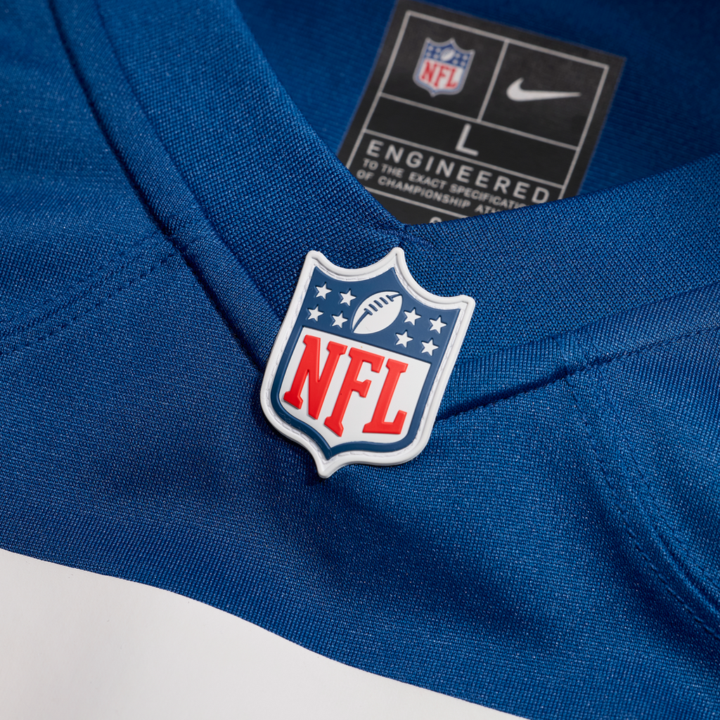 Indianapolis Colts Tyler Warren Royal Team Game Jersey product image 12, provided for visual reference and product detail