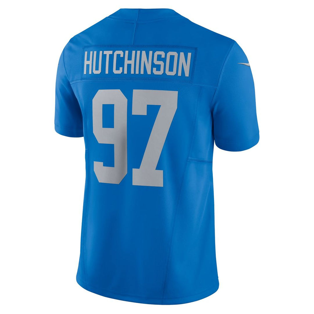 Detroit Lions Aidan Hutchinson Black 2nd Alternate Vapor F.U.S.E. Limited Jersey product image 9, provided for visual