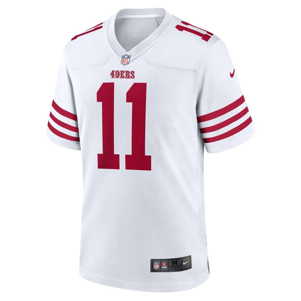 San Francisco 49ers Brandon Aiyuk Scarlet Game Player Jersey product image 18, provided for visual reference and product
