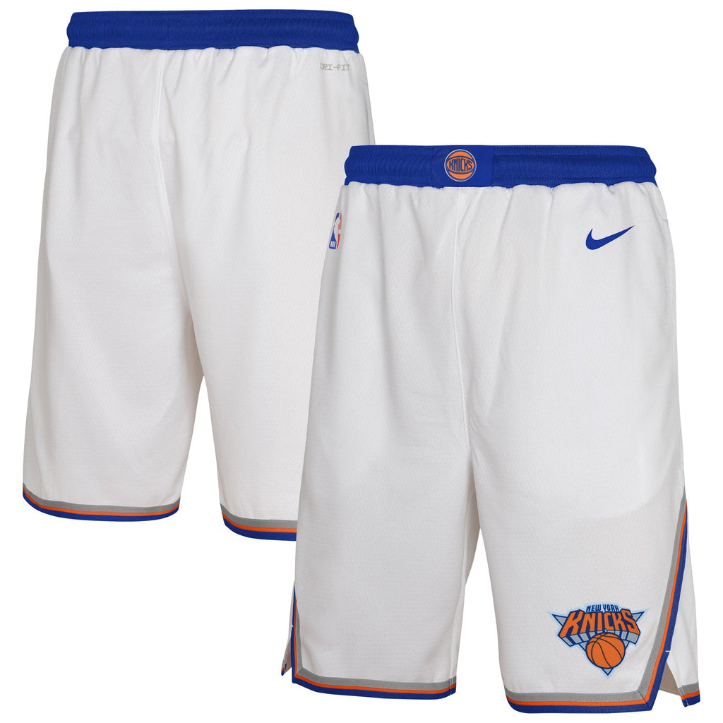 New York Knicks Swingman Association Shorts - Youth product image 2, provided for visual reference and product detail review