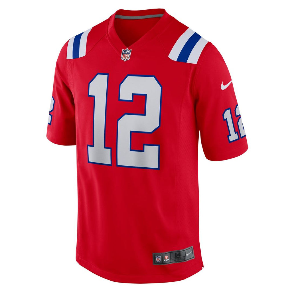 New England Patriots Tom Brady White Retired Game Jersey product image 14, provided for visual reference and product detail