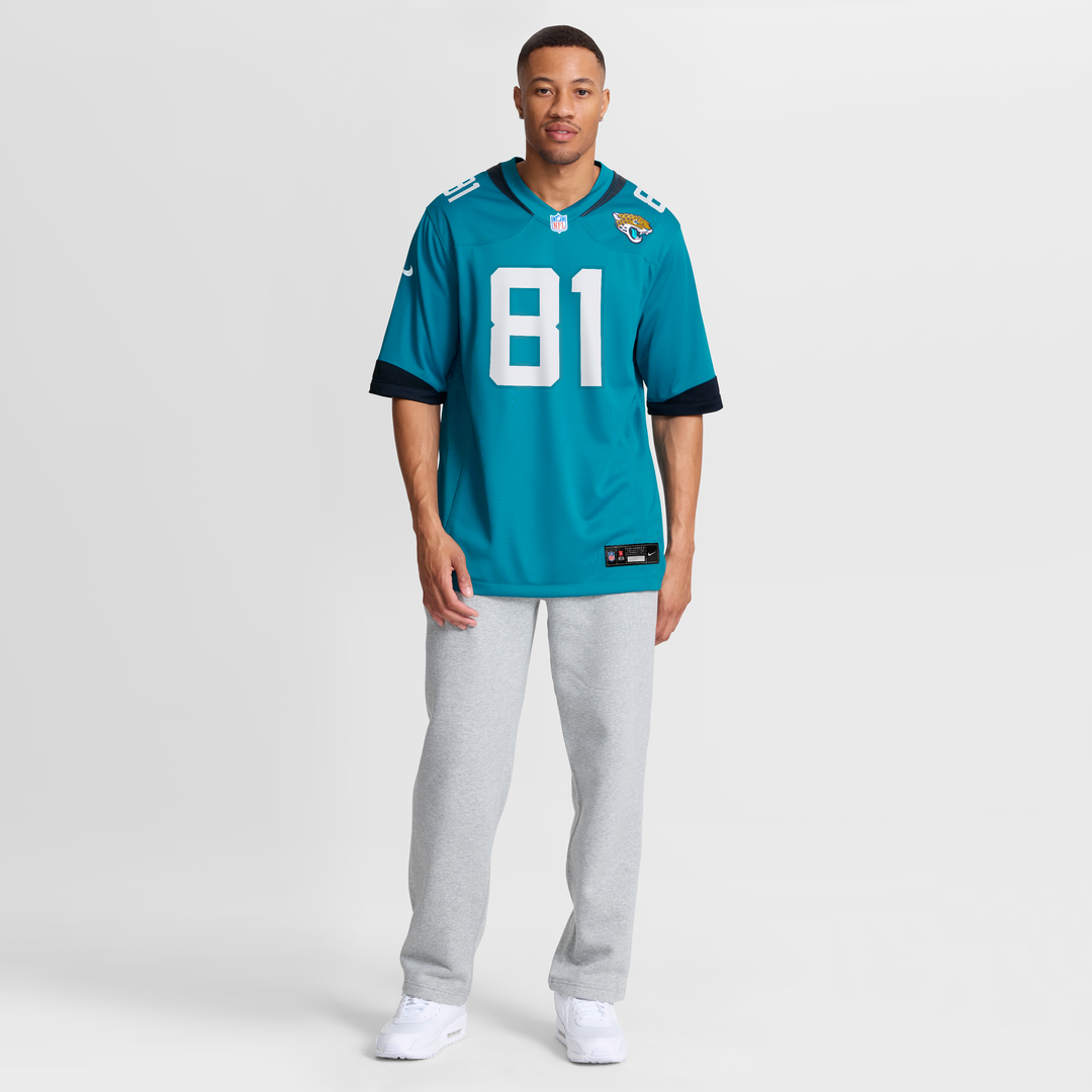 Jacksonville Jaguars R. Jay Soward Teal Retired Player Team Game Jersey product image 7, provided for visual reference and