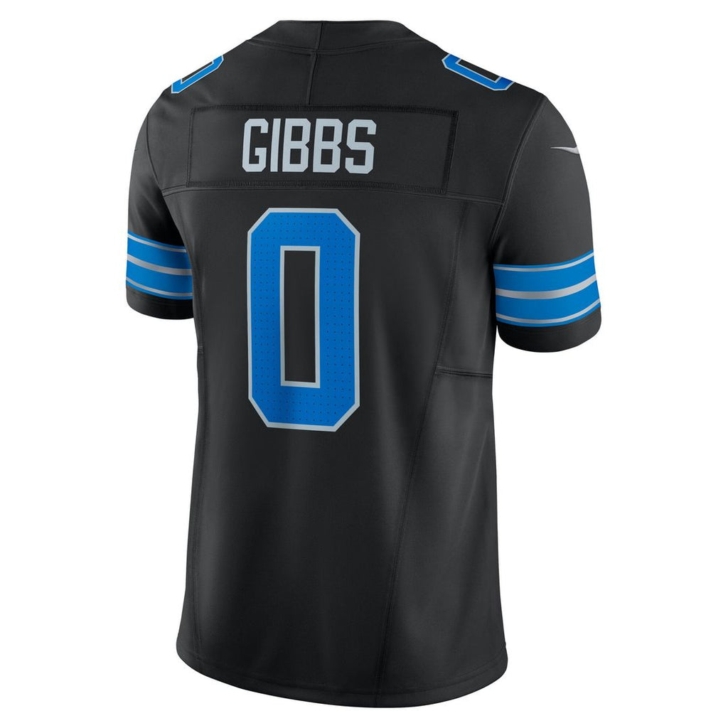 Detroit Lions Jahmyr Gibbs White Vapor F.U.S.E. Limited Jersey product image 26, provided for visual reference and product